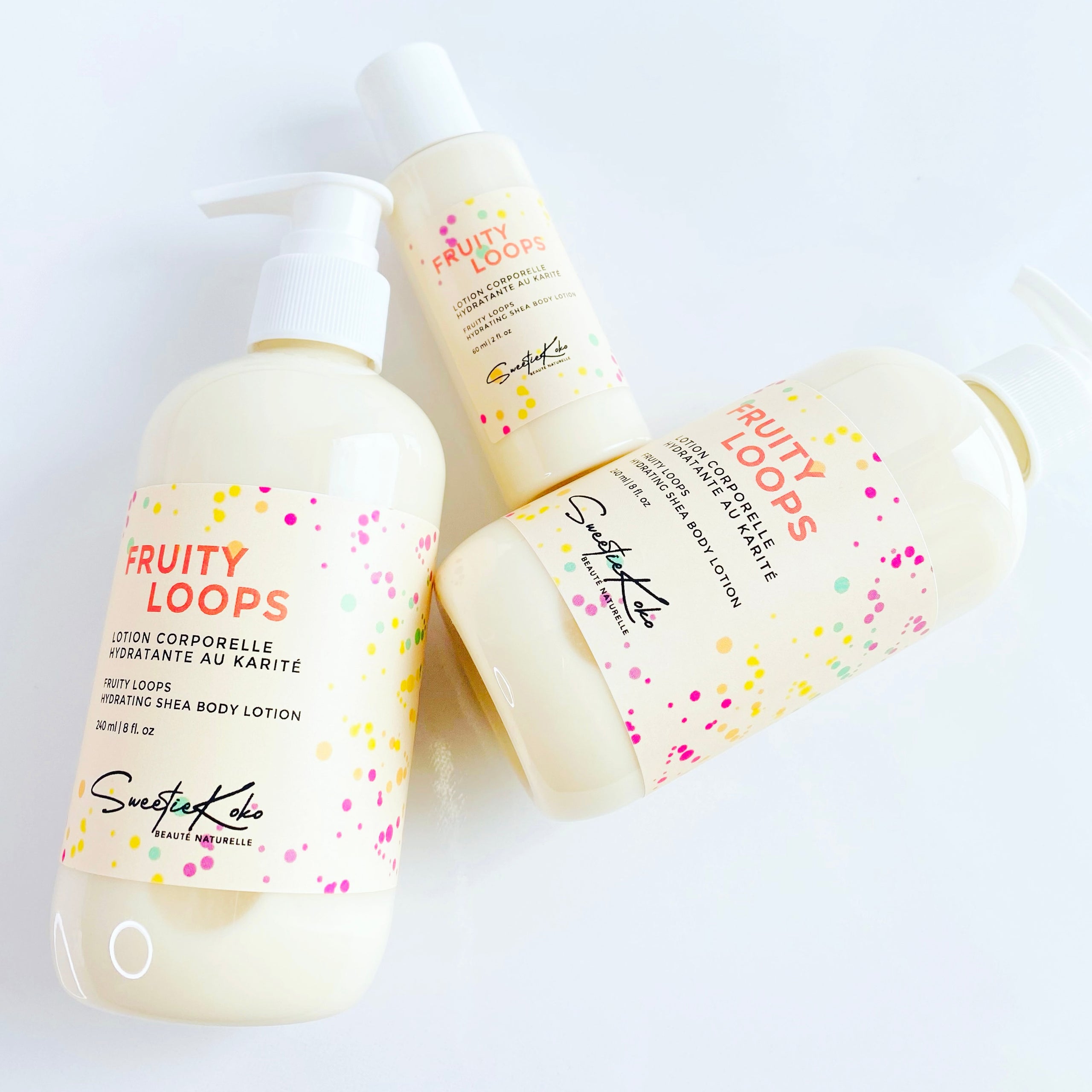 FRUITY LOOPS Lotion Corporelle Hydratante au Karité L'ATELIER KOKO & KARITE